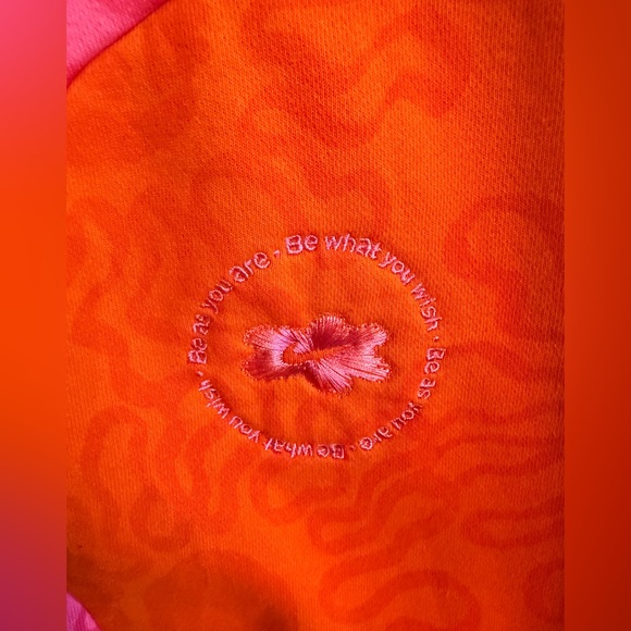 Nike Project Uphoria Sweatshirt Medium Pink and Orange Oversized - Picture 8 of 10